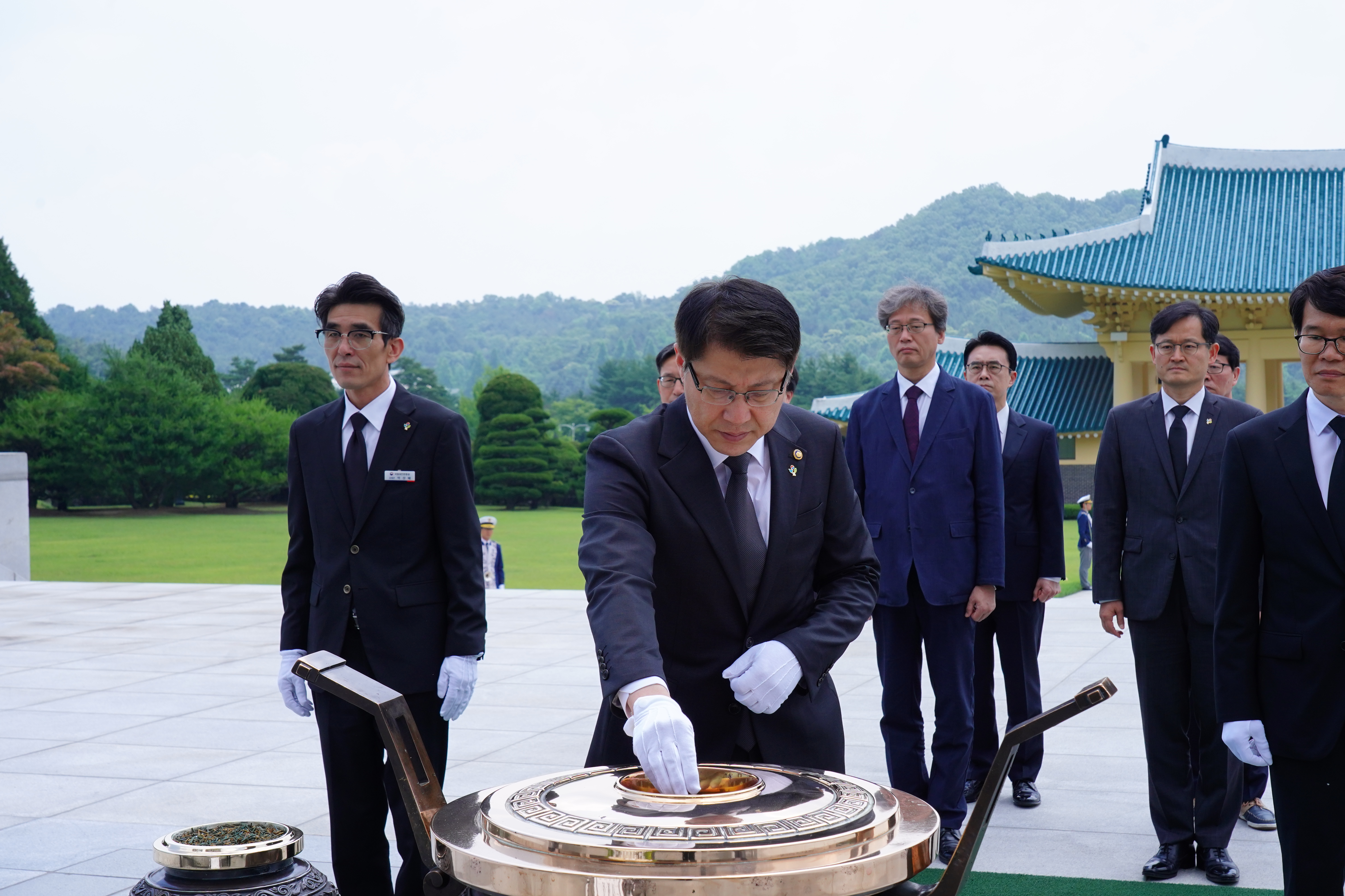 국립대전현충원 참배 사진 1