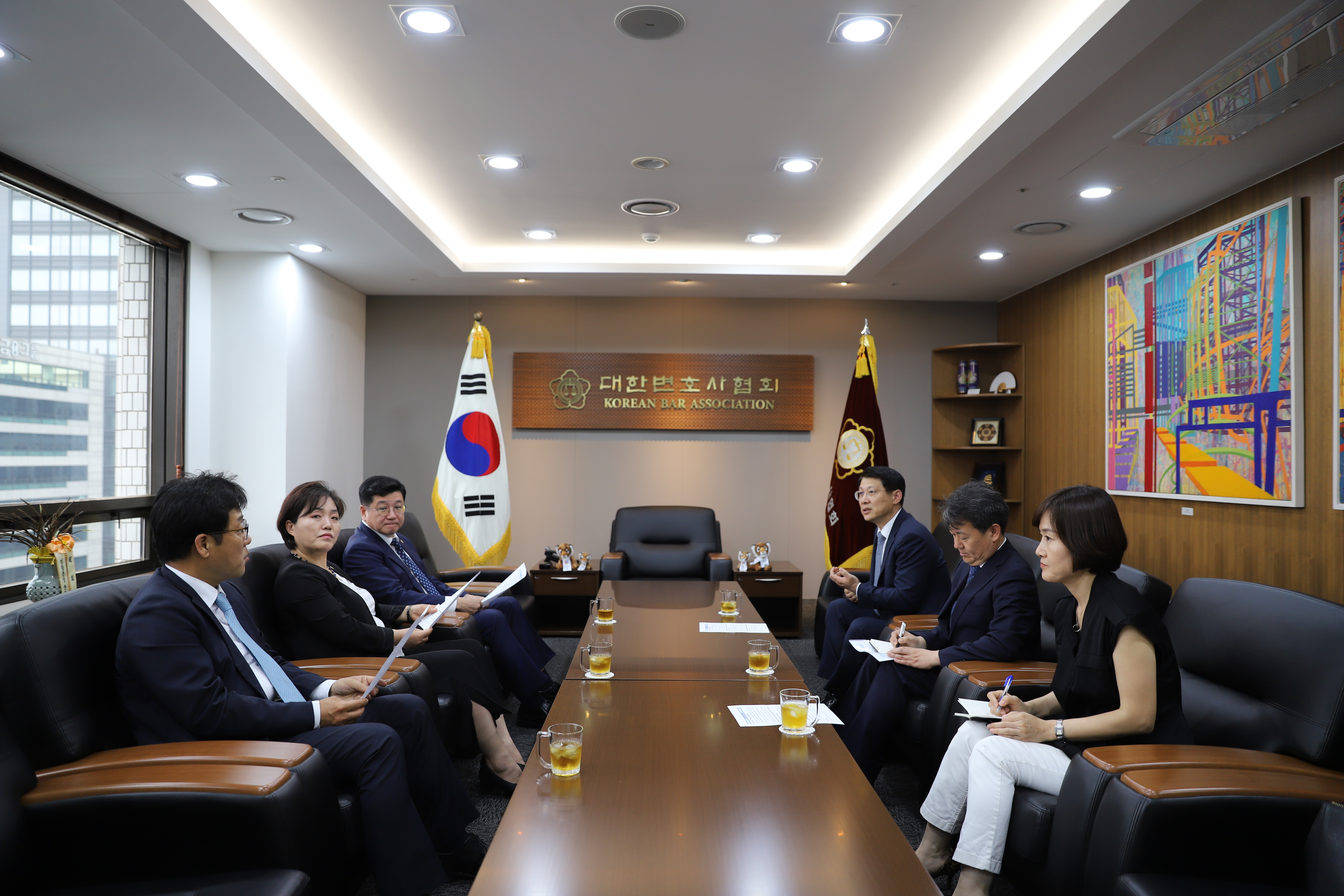 김형연 법제처장 법조계 협조 요청 사진 1